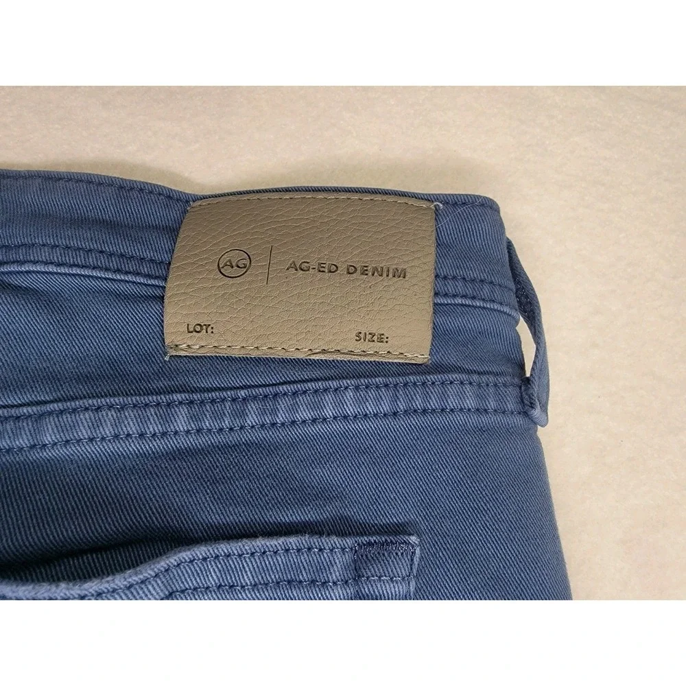 AG Adriano Goldschmied jeans: Everett Slim Straight, Dyed Blue‎ Men's 36x33